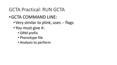 gcta|What GCTA must mean .
